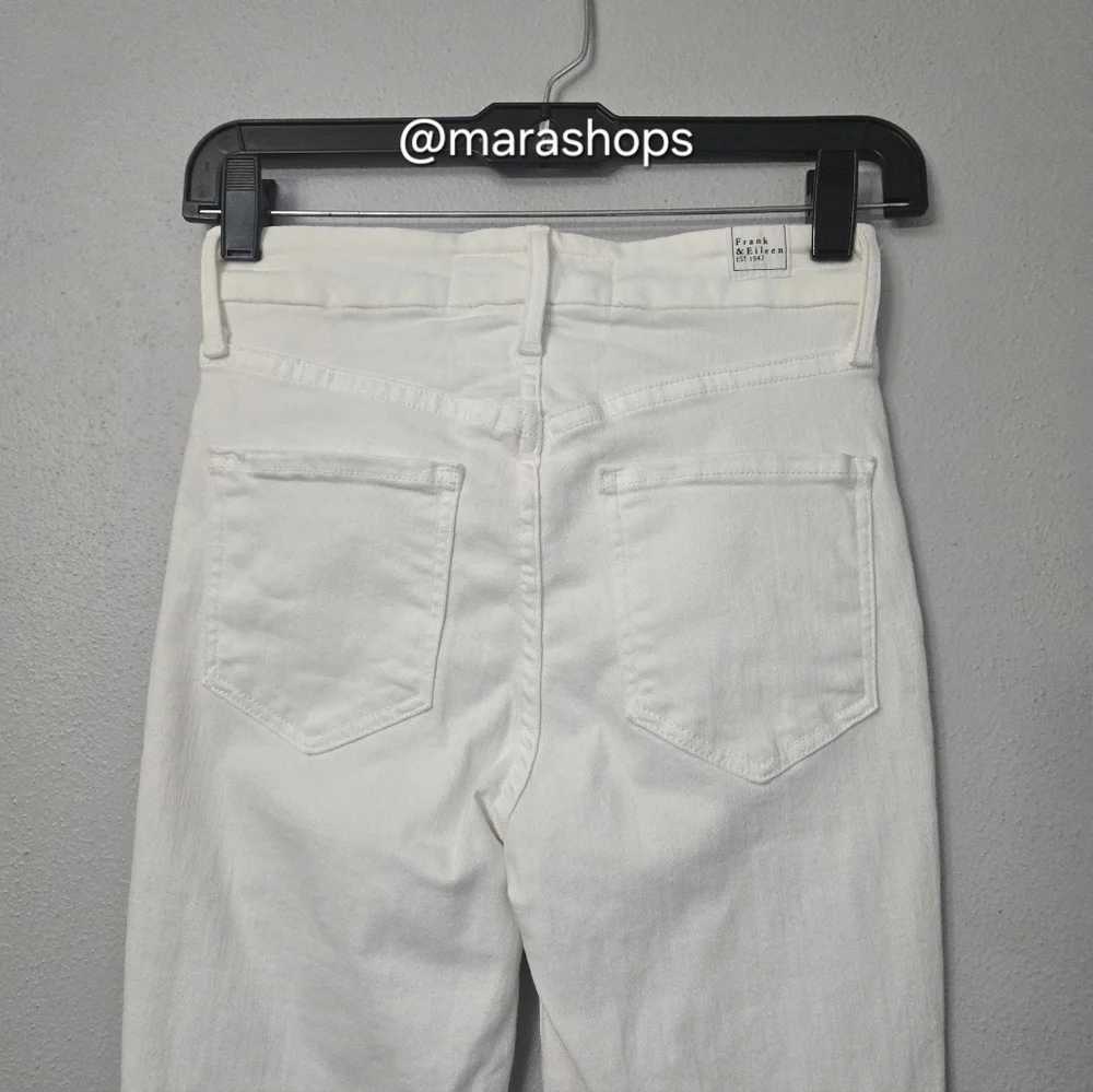FRANK & EILEEN Sligo Easy Fit Jean White
